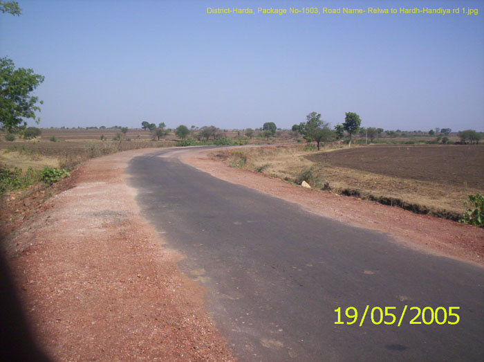 District-Harda, Package No-1503, Road Name- Relwa to Hardh-Handiya rd 1